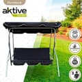 Miniatyrbild 2 av 8: Aktive Garden Swing Seat 180x107x160 Cm Silver