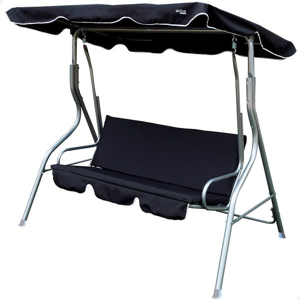 Aktive Garden Swing Seat 180x107x160 Cm Silver