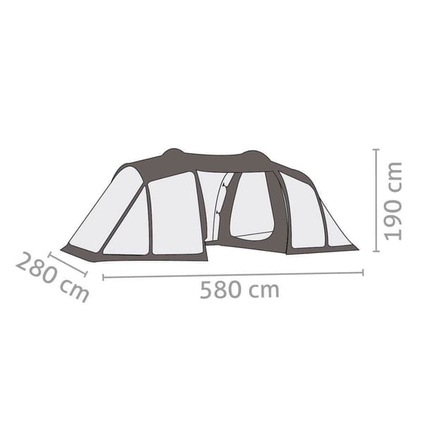 Salewa Tält Midway Vi Grönt 6 Places