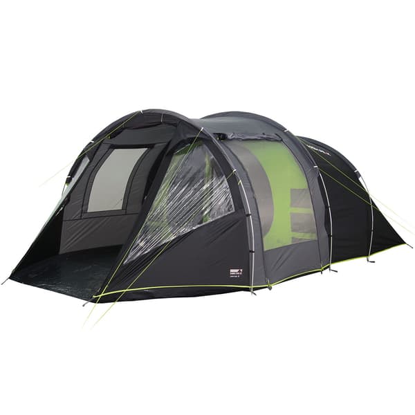 High Peak Paros 5 Green, Grey Tunnel tent