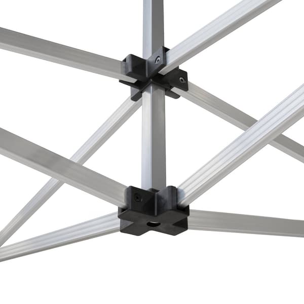 3x6m snabbtält paviljong Aluminium vit