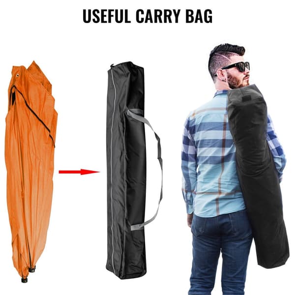 360x180x205cm 8-personers isfisketält, hållbara material, användarvänlig design, lätt att sätta upp, brett användningsområde