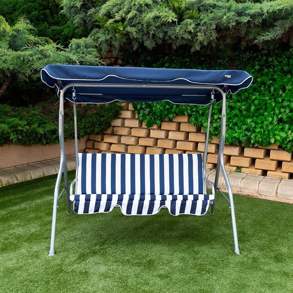 Aktive Garden Swing Seat 170x110x153 Cm Hopeinen