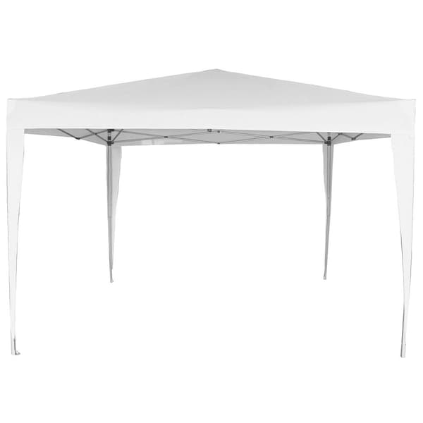 Aktive Fällbart Lusthus Skydd 300x300x240 Cm Uv50 Vit