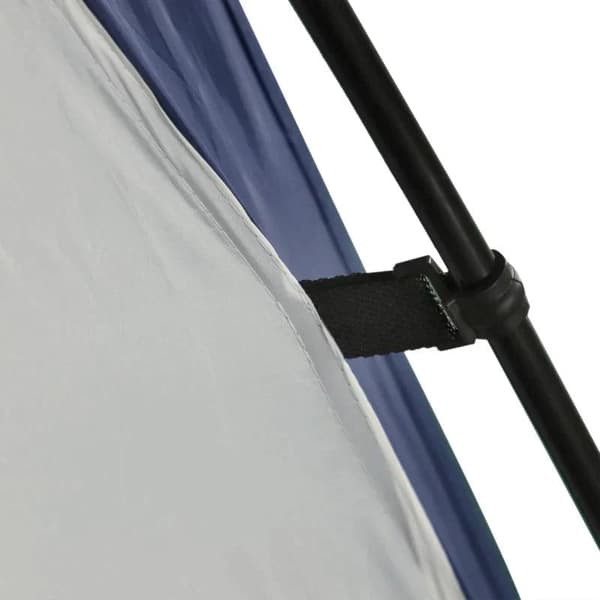 Rootz Camping Tent - Garden Tent - Party Tent - Gazebo Party Tent - Cream/Blue - 3.5x3.5m