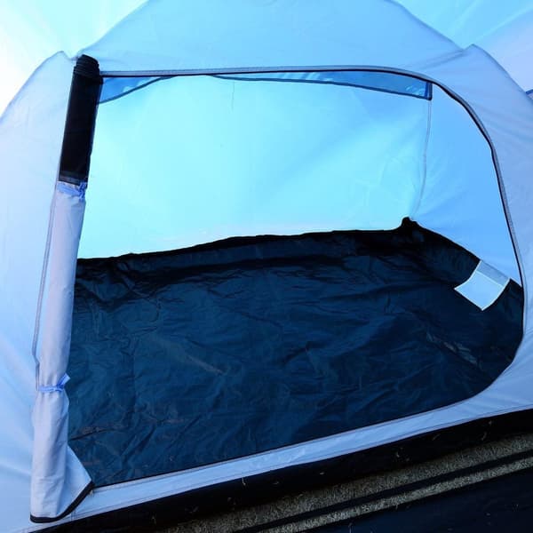 Rootz Camping Teltta - Sininen, Valkoinen - Tafti, Lasikuitu - 181,1 cm x 90,55 cm x 76,77 cm