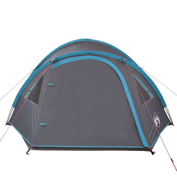 vidaXL 4-personers campingtelt vandtæt blå