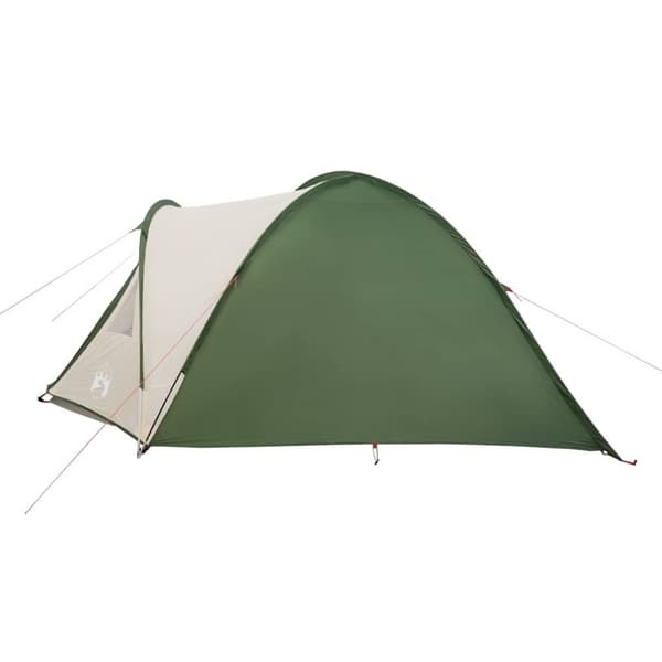 vidaXL 4-personers campingtelt vandtæt kuppel grøn
