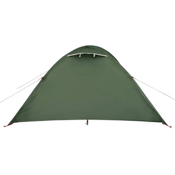 vidaXL Kuppeltelt for camping 4 personer grønn vanntett