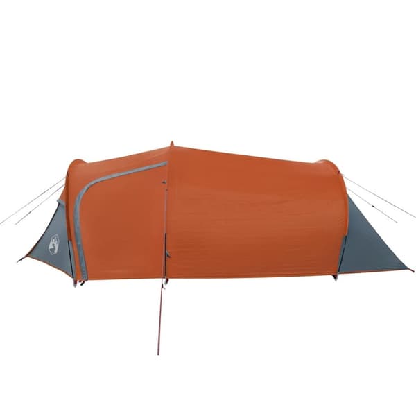 vidaXL 2-personers campingtelt vandtæt orange