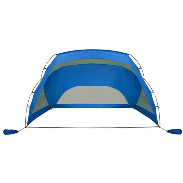 vidaXL Rantateltta taivaansininen 274x178x170/148 cm 185T polyesteri