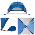 Pikkukuva 11 / 11: vidaXL Rantateltta taivaansininen 274x178x170/148 cm 185T polyesteri
