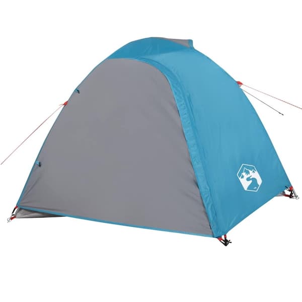 vidaXL 4-personers campingtelt vandtæt blå