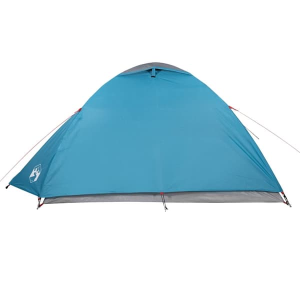 vidaXL 4-personers campingtelt vandtæt blå