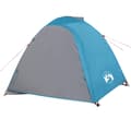 Miniatyrbilde 6 av 11: vidaXL Kuppeltelt for camping 4 personer blå vanntett