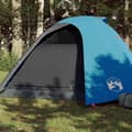 Miniatyrbilde 1 av 11: vidaXL Kuppeltelt for camping 4 personer blå vanntett