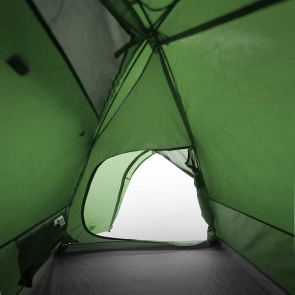 vidaXL Kuppeltelt for camping 2 personer grønn vanntett