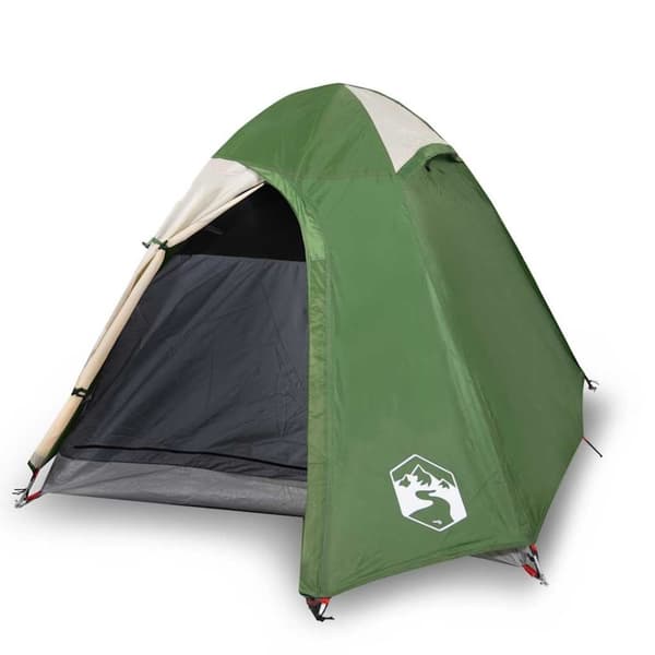 vidaXL Kuppeltelt for camping 2 personer grønn vanntett