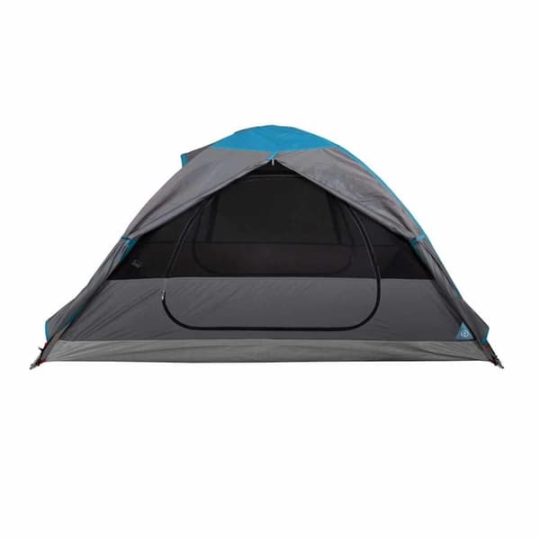 vidaXL Kuppeltelt for camping 2 personer blå vanntett