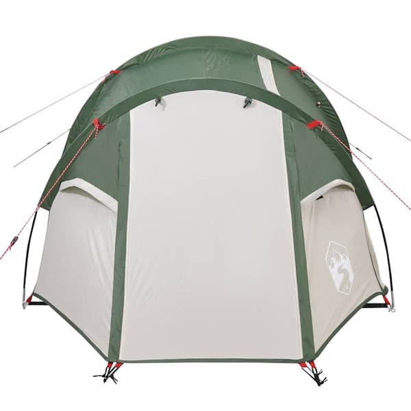 vidaXL 2-personers campingtelt vandtæt grøn
