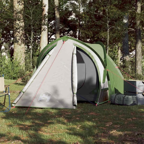 vidaXL 2-personers campingtelt vandtæt kuppel grøn