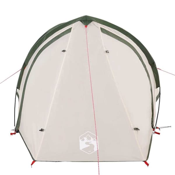 vidaXL 2-personers campingtelt vandtæt kuppel grøn