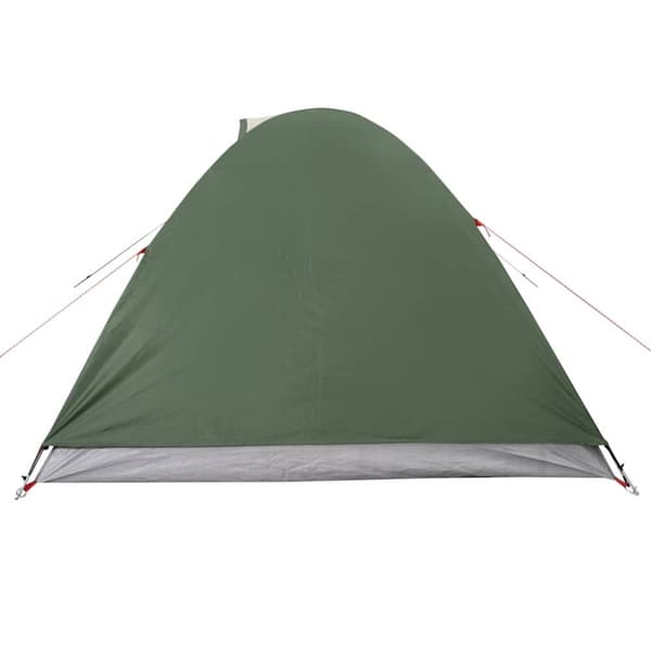 vidaXL Kuppeltelt for camping 3 personer grønn vanntett