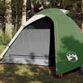 Miniatyrbilde 1 av 11: vidaXL Kuppeltelt for camping 3 personer grønn vanntett