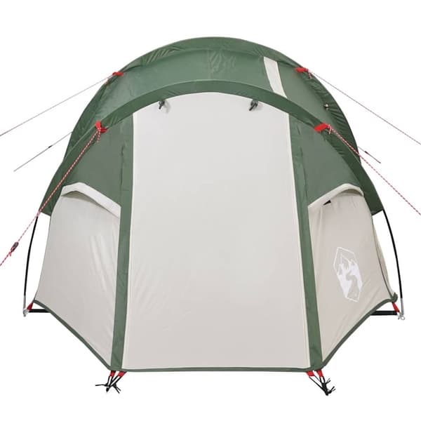 vidaXL 3-personers campingtelt vandtæt grøn