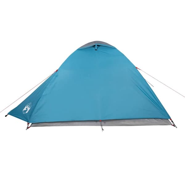 vidaXL Kuppeltelt for camping 3 personer blå vanntett