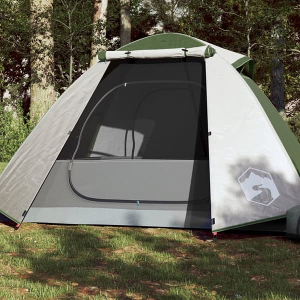 2-personers campingtelt vandtæt kuppel grøn