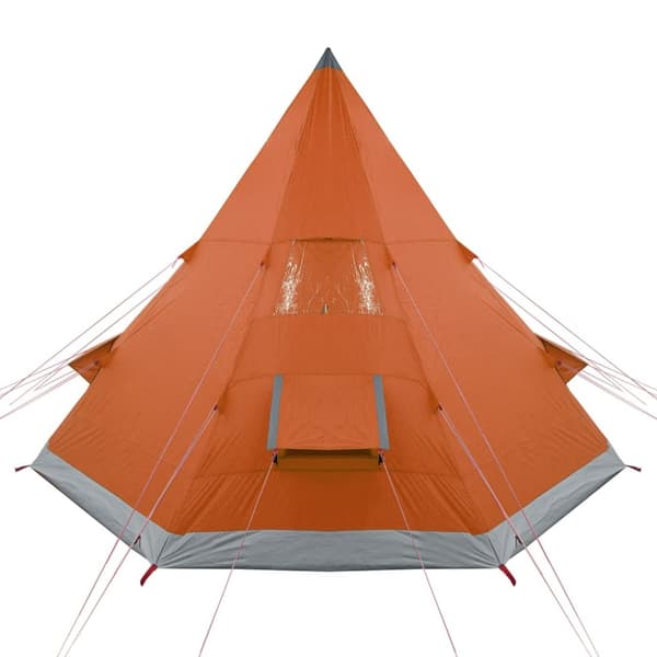 4-personers campingtelt vandtæt orange