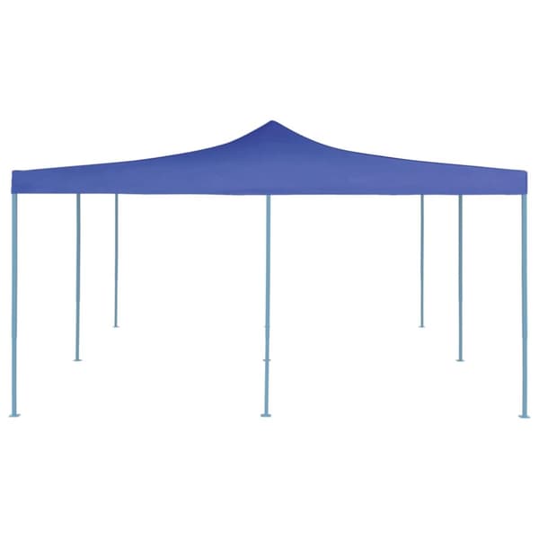 foldbar pavillon 5x5 m blå