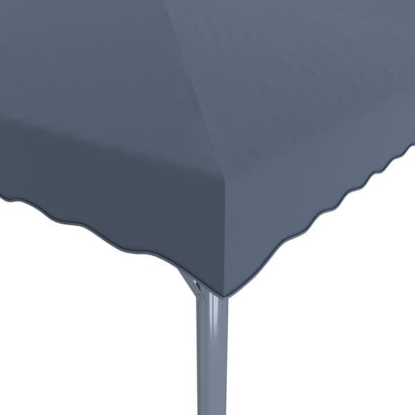Paviljong 300x300 cm antracit aluminium