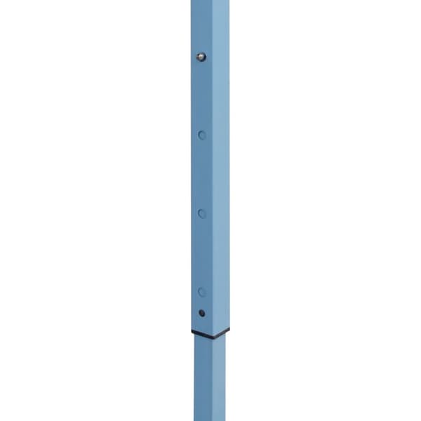 foldbart pop op-festtelt 3x9 m cremefarvet