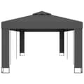 Miniatyrbild 3 av 5: Paviljong med dubbeltak 3x6 m antracit
