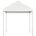 Miniatyrbild 3 av 6: Paviljong med tak vit 20,07x2,28x2,69 m polyeten