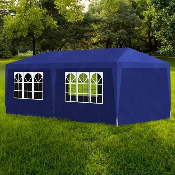 Partytält 3x6 m blå
