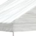 Miniatyrbillede 4 af 6: pavillon med tag 20,07x5,88x3,75 m polyethylen hvid