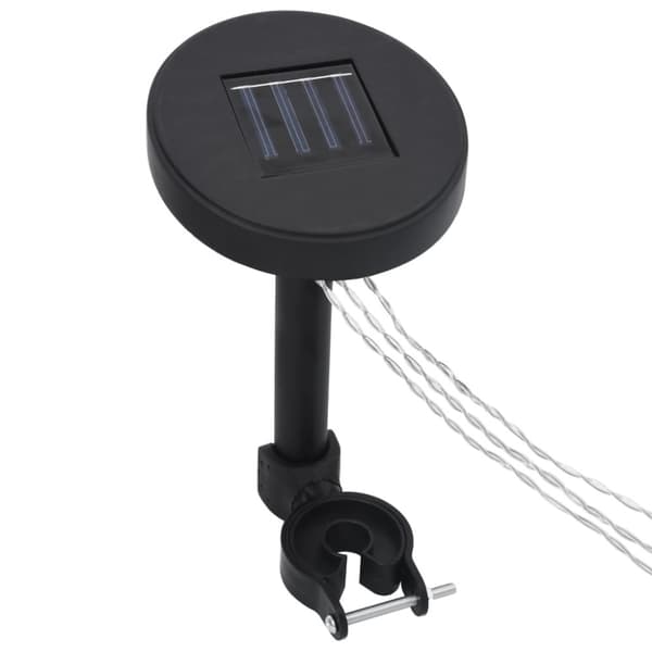 Ljusslinga LED för lusthus med solpanel
