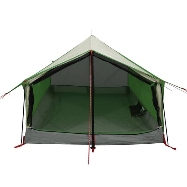 vidaXL 2-personers campingtelt vandtæt grøn