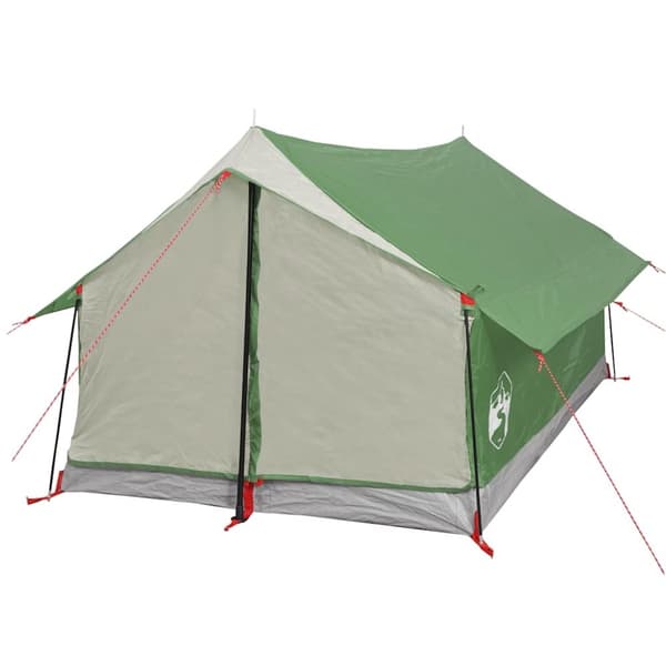 vidaXL 2-personers campingtelt vandtæt grøn