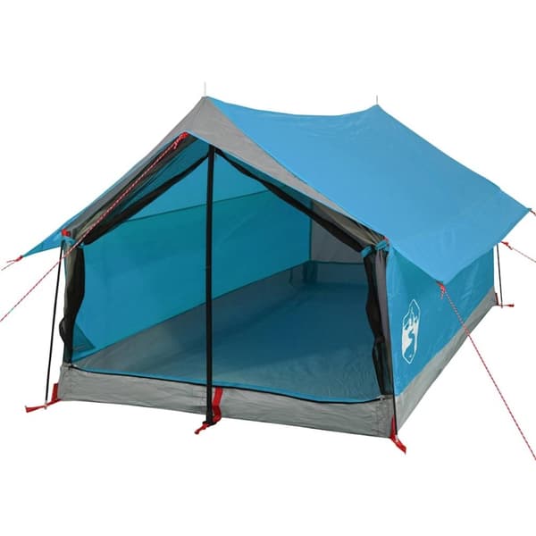 vidaXL 2-personers campingtelt vandtæt blå