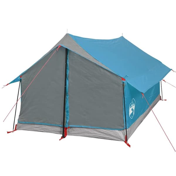 vidaXL 2-personers campingtelt vandtæt blå