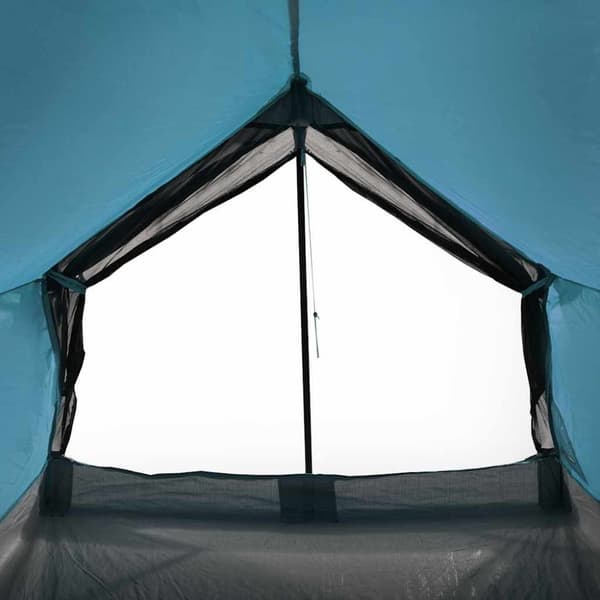 vidaXL 2-personers campingtelt vandtæt blå