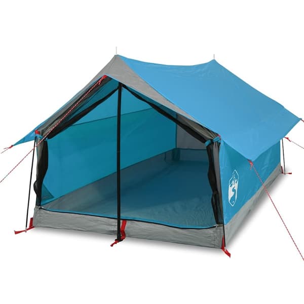 vidaXL 2-personers campingtelt vandtæt blå