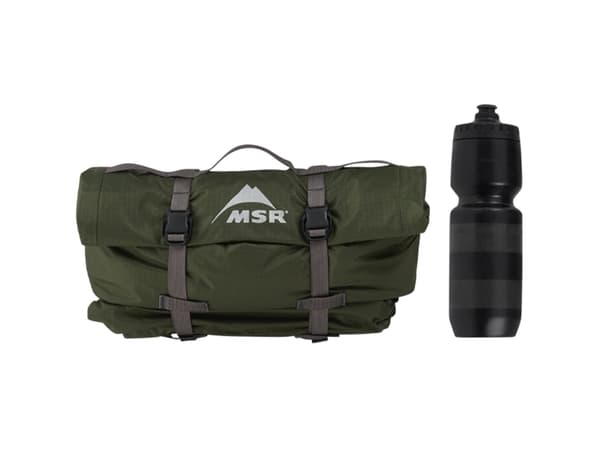 MSR vaellusteltta Vienvietė palapinė ant dviračio MSR Hubba Hubba Bikepack 1
