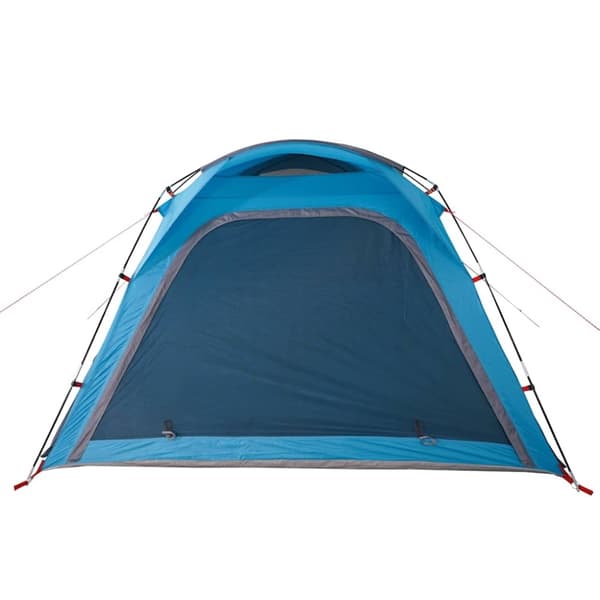 vidaXL 4-personers campingtelt vandtæt quick-release blå