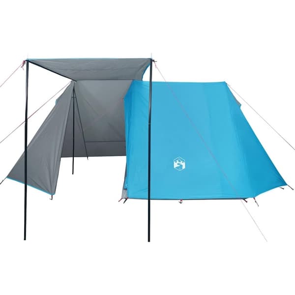 vidaXL Campingtelt 3 personer blå vanntett