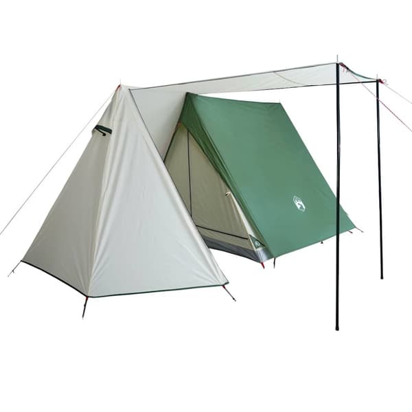 vidaXL 3-personers campingtelt vandtæt grøn